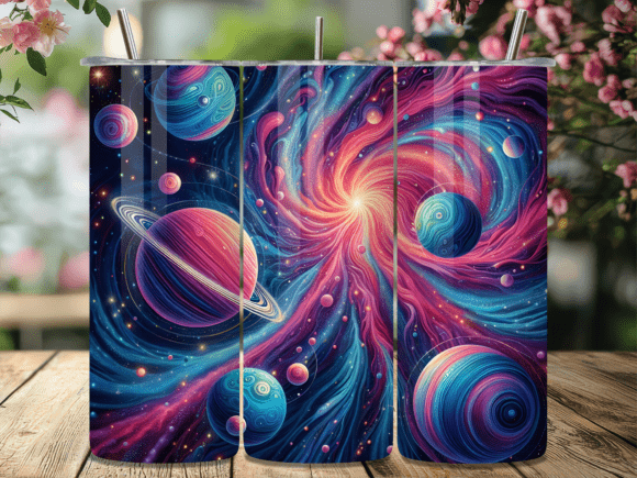 Cosmic Pink Nebula Galaxy Tumbler Wrap Review for Modern Branding