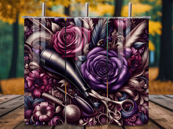 Elegant Rose Hair Dryer 3D Tumbler Wrap Review