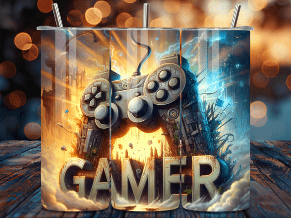 Epic Gamer Galaxy Controller Tumbler Wrap Review: A Bold Design for Brand Impact
