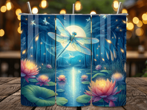 Moonlight Lotus Dragonfly Tumbler Wrap Review for Real-World Design Projects