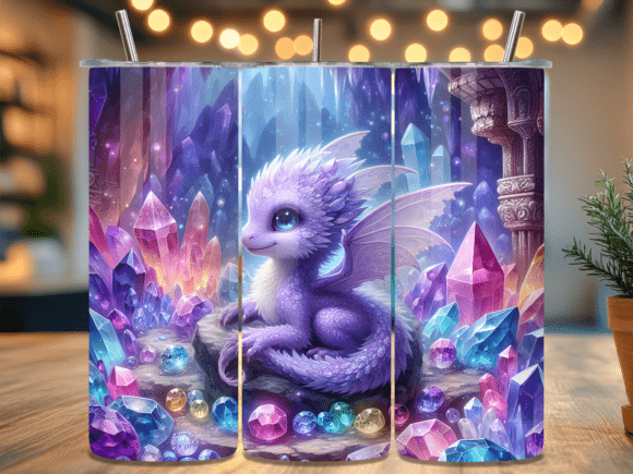 Purple Crystal Magic Dragon Tumbler Wrap Review for Real Projects