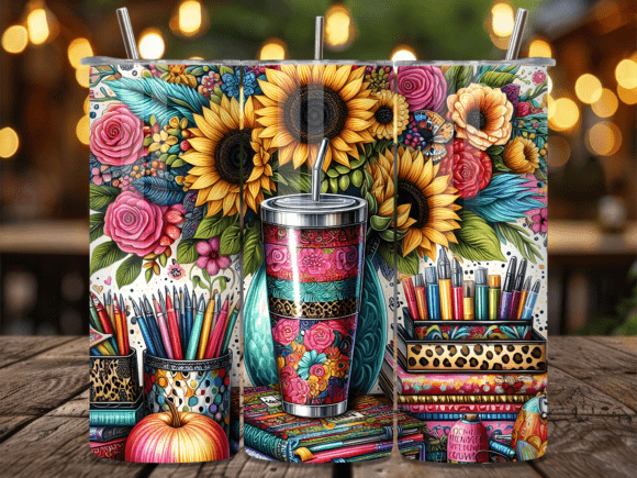 Reviewing the Sunflower Teacher School Tumbler Wrap for Commercial Use